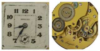 Rare 9K Gold Breguet Mens Deco Vintage Watch 1932  