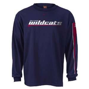   Wildcats Navy Speed Kills Long Sleeve T shirt