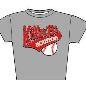  Houston Killer Bs T Shirt (Gray)