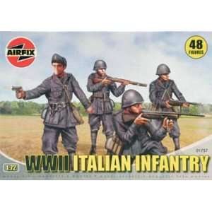  Airfix 1/72 WWII Italian Infantry Military Figures Model 