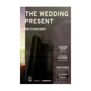  WEDDING PRESENT En Concert 2006 Music Poster