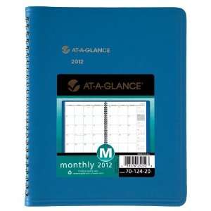   Monthly Planner, 6 x 9 Inches, Blue, 2012 (70 124 20)