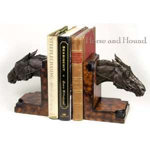  Racing in Blinkers Bookends