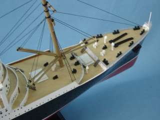 Queen Mary 40 Cruise Ship Model Replica No Kit  