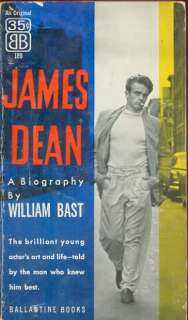 James Dean A Biography William Bast Photo Cover 1956  