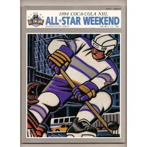  1994 NHL All Star Game Program New York City Everything 