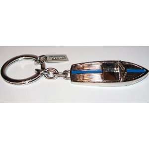  Coach Signature Speed Boat KeyChain/Fob ~ Authentic 