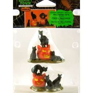  Lemax Spooky Town Halloween Cats, Set of 2 12883 Kitchen 