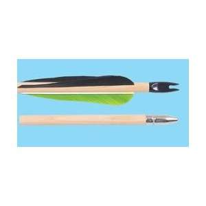  Competition Cedar Arrows with Feather Fletching Sports 