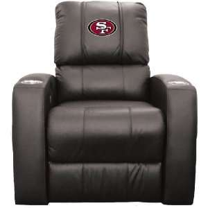  San Francisco 49Ers XZipit Home Theater Recliner with Logo 