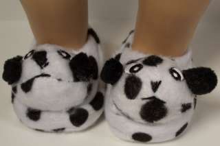 for a pair of * DALMATIAN* spotty dog slippers that fit the American 