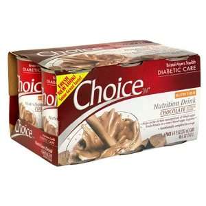 ChoiceDM Nutrition Drink, Chocolate, 6   8 fl oz (237 ml) cans [48 fl 