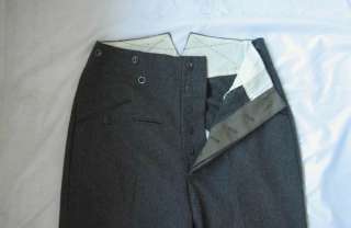 WW2 German M37 Stone grey Trousers, Reproduction  