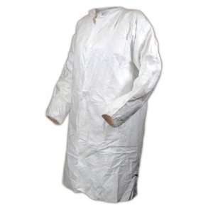Magid CC111M EconoWear Tyvek Disposable Lab Coat, Medium, White (Case 