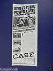 1938 lowest total power costs in tractor history case farm equipment 