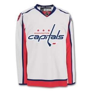   Capitals Reebok EDGE Authentic Road NHL Hockey Jersey Size 50 Sports