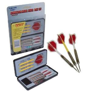  Best Quality TGT Competitor Nickel Silver Dart Set   3 