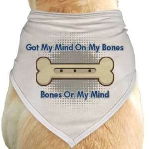  Mind On My Bones Custom Dog Bandana