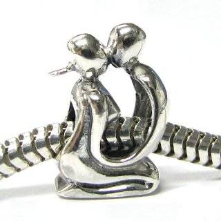   Love Bead For Pandora Troll European Charm Bracelets by Queenberry