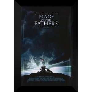  Flags of Our Fathers 27x40 FRAMED Movie Poster   A 2006 