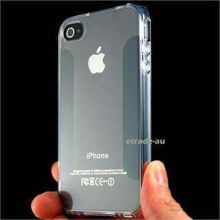 NEW Crystal Clear TPU Silicon Bumper Case for iPhone 4S  