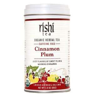 Rishi Tea Organic Cinnamon Plum Tea Gift Set  Grocery 