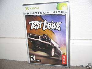 TEST DRIVE BRAND NEW FACTORY SEALED   XBox game 742725226425  