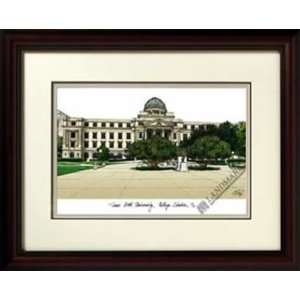 Texas A&M University, College Station Alumnus Framed Lithograph 