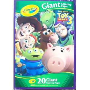  Crayola Toy Story 3 Giant Coloring Pages 19 x 13 Toys & Games