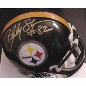  Bobby Shaw autographed Football Mini Helmet (Pittsburgh 