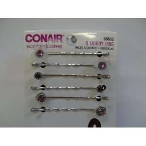  Conair Sophisticates 6 Bobby Pins Beauty