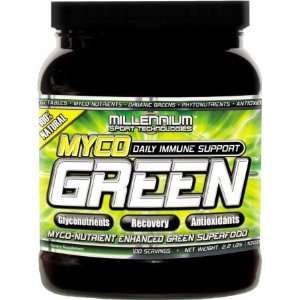  Millennium Sport MycoGreen Powder   1000 Grams   Natural 
