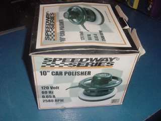 SPEEDWAY Series 10 Electric Car Polisher (WORKING) LIKE NEW IN BOX 