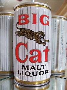 BIG CAT BY PABST OLD BEER CAN CS 39 34  