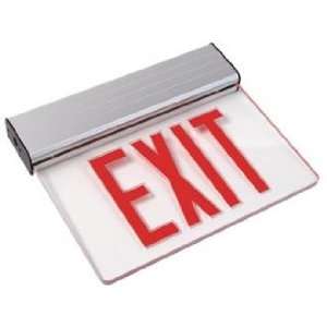  Clear Red LED Exit Sign