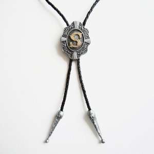  Bolo Tie Alphabet S WT 078S 