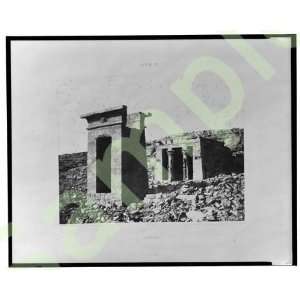  1851 Temple of Dendur/Tuzis Before move to The Met