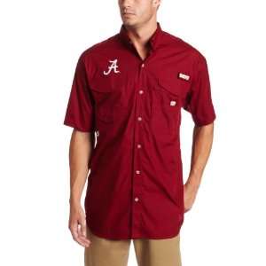   NCAA Mens Alabama Crimson Tide Collegiate Bonehead Short Sleeve Shirt