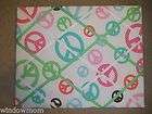 Berkeley Peace Sign French Message Memo Board made with