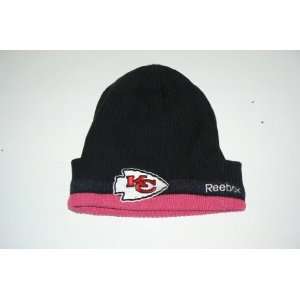     Pink Breast Cancer Awareness Cuffed Knit Beanie