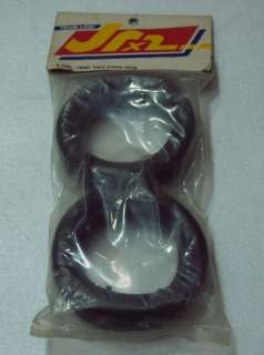 NIB vintage Team Losi r/c A7200 Front Tires Ribbed for JRX2 1/10 EP 