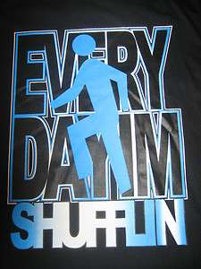 RETRO LMAFO EVERYDAY IM SHUFFLIN Shuffling Rock T shirt  
