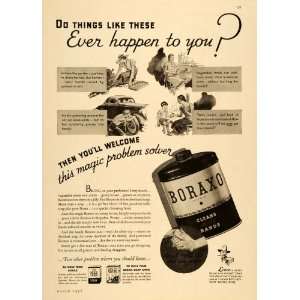 1936 Vintage Print Ad Boraxo Borax Hand Soap Original   Original Print 