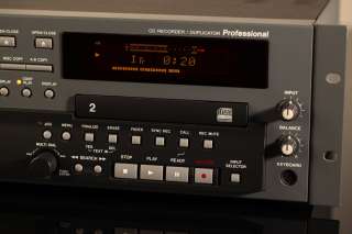 Tascam CD RW402 Professional Dual CD Recorder/Duplicator/Player Teac 