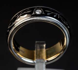   Hibiscus 18k White Gold Diamond Black Ring RRP£4,995  