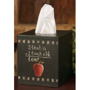  Teacher TO TEACH IS TO TOUCH Tissue Box Cover