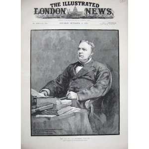  1889 Portrait Bottomley Firth London County Council Man 