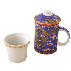  Blue Dragons Tea Cup Set