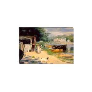  View of Bougival 1873 by Auguste Renoir aka Pierre Auguste 