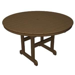  Trex Outdoor Monterey Bay Round 48 Dining Table in 